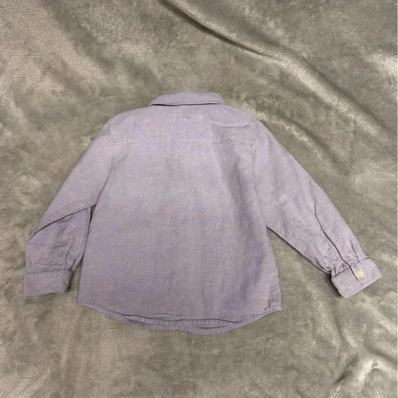 Zara - long sleeve button down shirt. Size 2-3 years - Picture 3 of 3